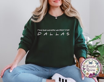 Embroidered Root for Dallas Hockey Sweatshirt
