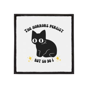 Playful Cat Iron-On Patches, Cute Embroidered Patches for Jackets, Bags, DIY Clothing, Fun Cat Lover Gifts, Pet-Themed Accessories