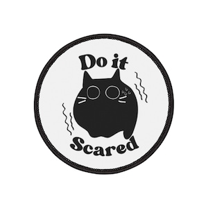 Whimsical Iron-On Patches for DIY Fashion & Accessories | Cat Lover Gift, Creative Decor, Unique Upcycle Ideas, Fun Embellishments