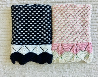 MacKenzie Towel Knitting Pattern PDF instant download