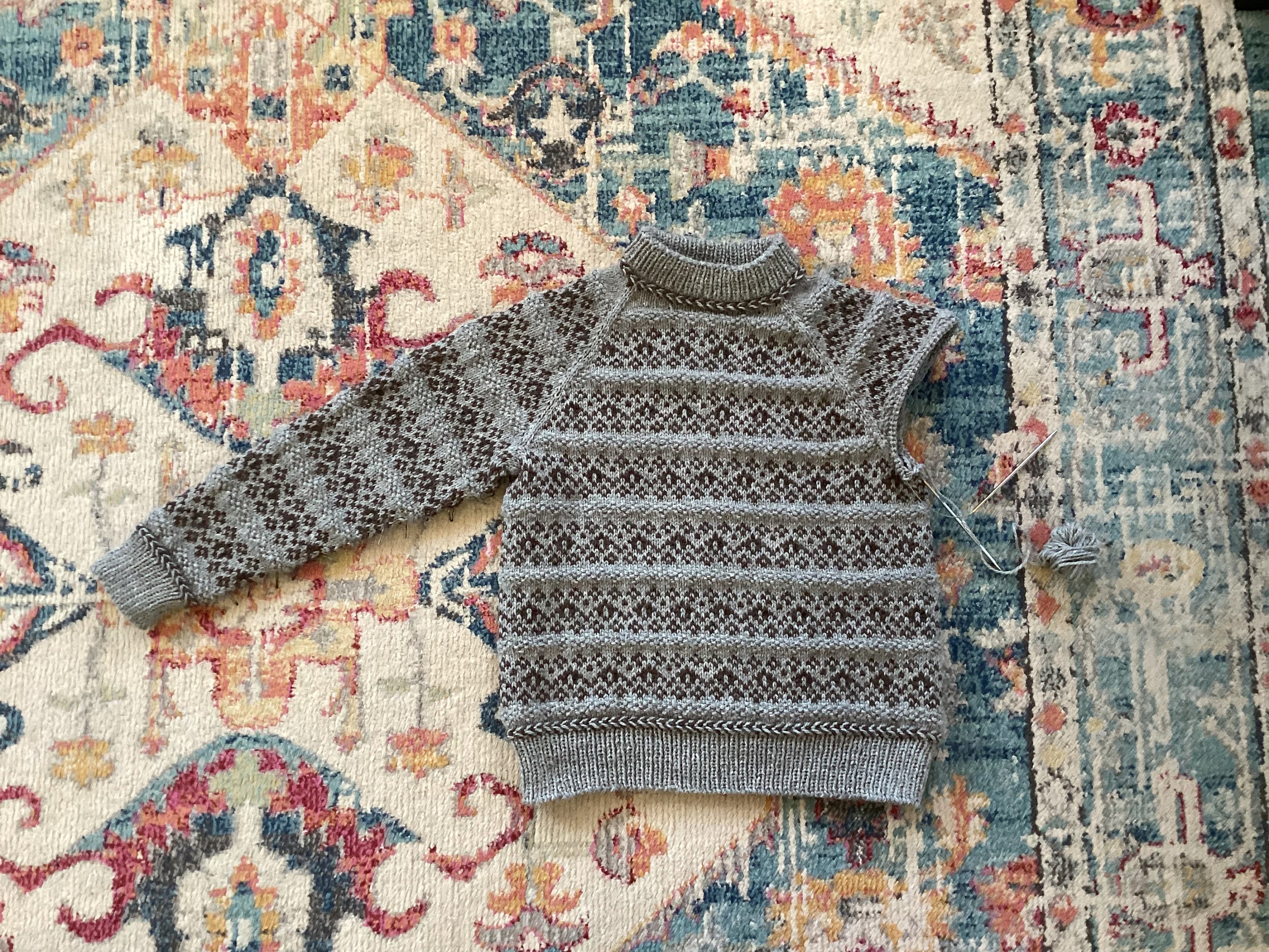 Homestead Pullover Knitting Pattern, Instant PDF Download, Raglan