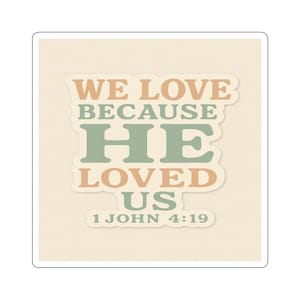 Faith-Based Die-Cut Stickers, Inspirational Gift for Christians, Cute Bible Verse Stickers, Custom Laptop Decals, Religious Quote Stickers