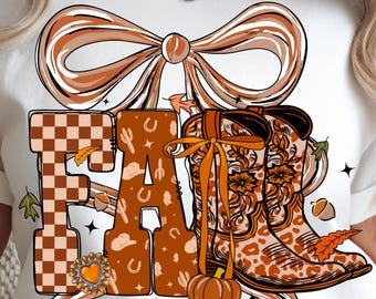 Cowboy Checkered Fall Png, Fall Pumpkin Png, Autumn Shirt Design, Howdy PNG, Fall Png, Western Halloween Ghost Sublimation, cowboy boots cow