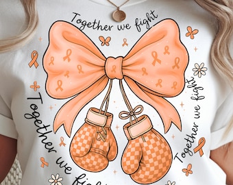 Orange coquette bow Ribbon PNG | Leukemia Awareness Sublimation, Kidney Cancer PNG, Multiple Sclerosis Awareness PNG, Splatter Orange Ribbon