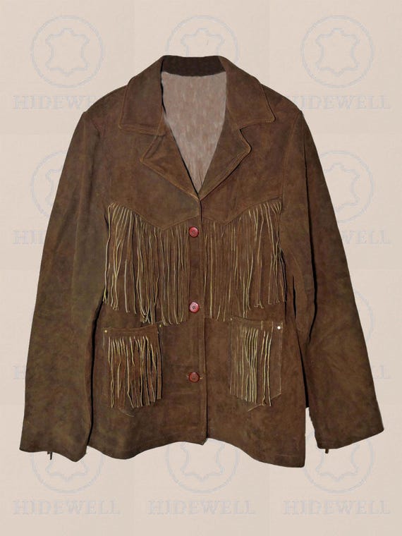 ジャケット・アウター 70s PIONEER WEAR western fringe jacket Pioneer Wear Western Fringe Jacket Vintage 1970s-80s High