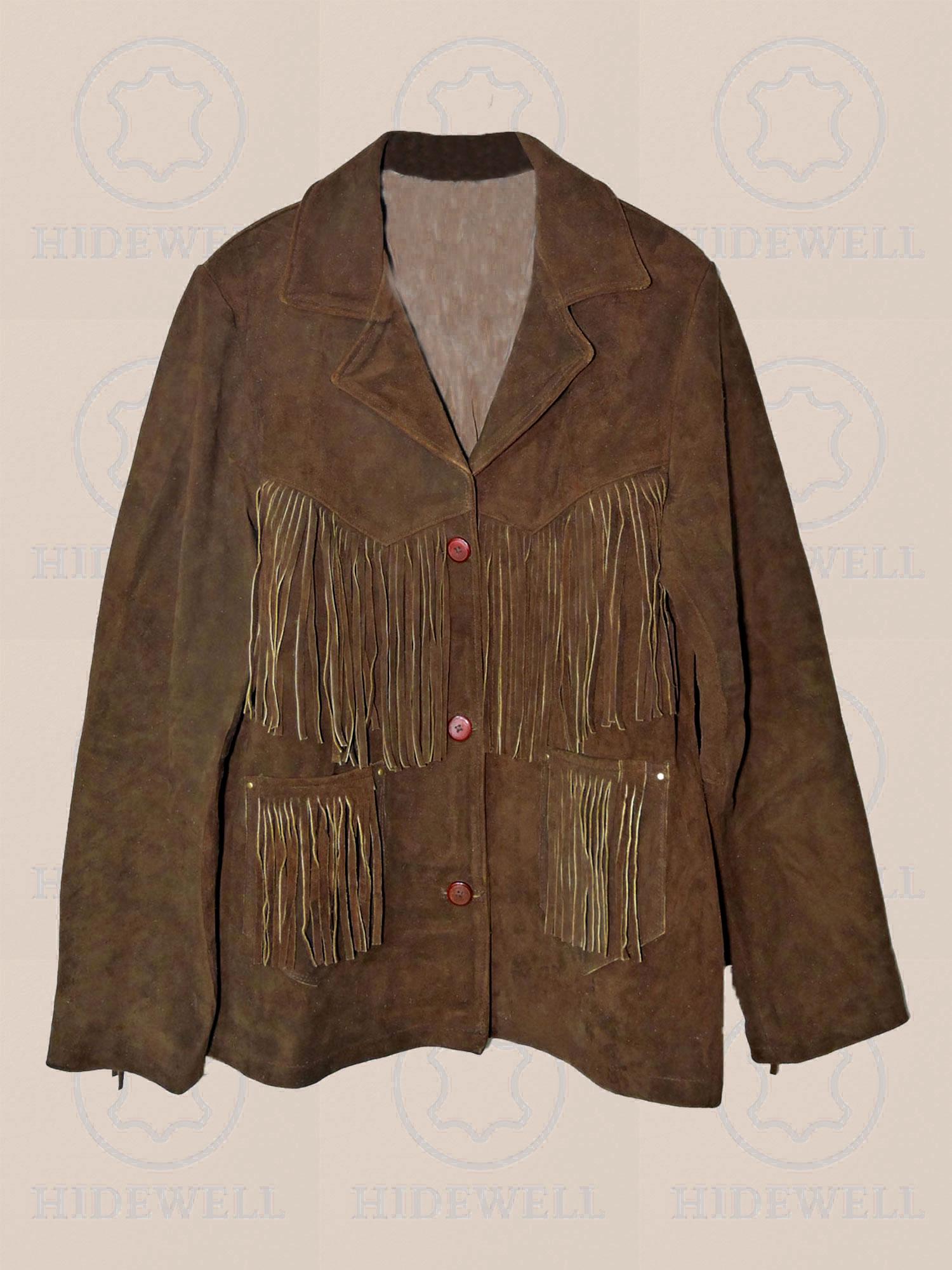 ジャケット・アウター 70s PIONEER WEAR western fringe jacket Pioneer Wear Western Fringe Jacket Vintage 1970s-80s High