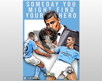 HWC Trading FR A4 Joao Cancelo Manchester City Regali Stampati Autografo Firmato Foto Per Gli Appassionati Di Calcio E Sostenitori - A4 Framed