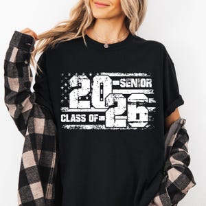 Comfort Colors® Senior 2026 Shirt, Graduation 2026 Shirt, Senior Gift Grad,Custom Name Graduation Gift,Graduation Party Tee,Class Of 26 Tee