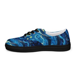 Men’s lace-up canvas shoes