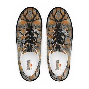 Men’s lace-up canvas shoes
