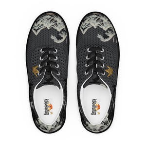 Dragon Canvas Sneakers Men Women | Art Print Low Top Shoes | Unisex Lace Up Trainers | Streetwear Gift | InsaanCadet image 16
