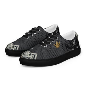 Dragon Canvas Sneakers Men Women | Art Print Low Top Shoes | Unisex Lace Up Trainers | Streetwear Gift | InsaanCadet image 15