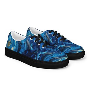 Men’s lace-up canvas shoes