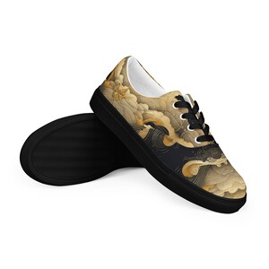 Men’s lace-up canvas shoes