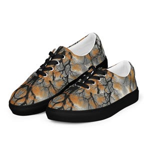 Men’s lace-up canvas shoes