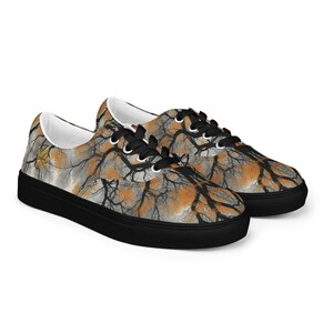 Men’s lace-up canvas shoes