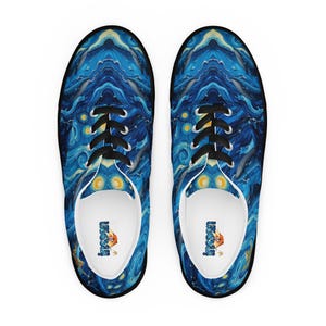 Men’s lace-up canvas shoes