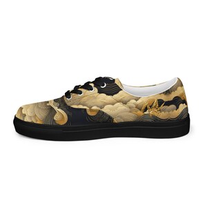 Men’s lace-up canvas shoes