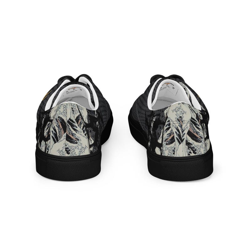 Dragon Canvas Sneakers Men Women | Art Print Low Top Shoes | Unisex Lace Up Trainers | Streetwear Gift | InsaanCadet image 20