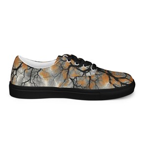 Men’s lace-up canvas shoes