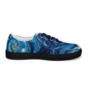 Men’s lace-up canvas shoes