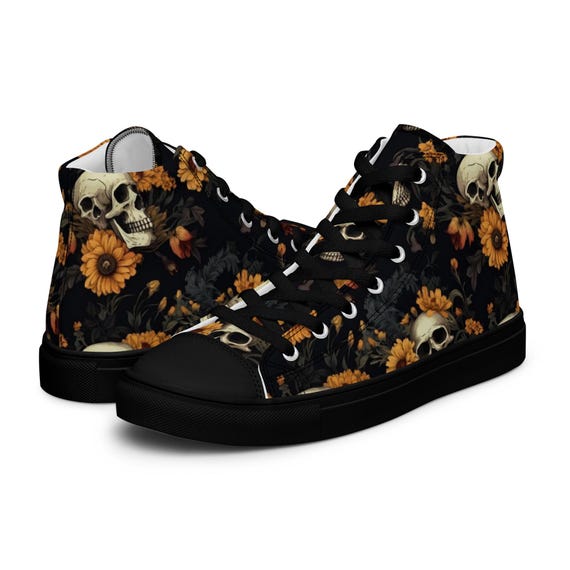 Women’s high top canvas shoes