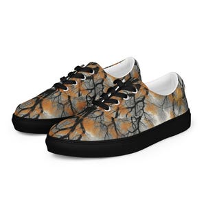 Men’s lace-up canvas shoes