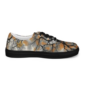 Men’s lace-up canvas shoes
