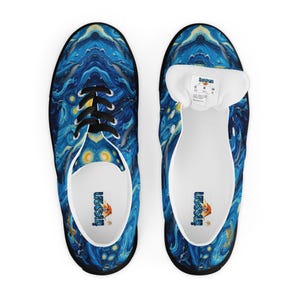 Men’s lace-up canvas shoes