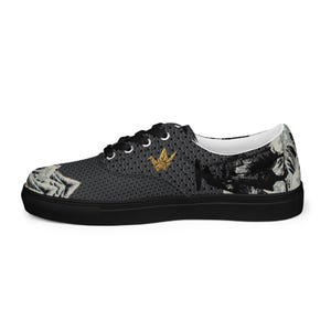 Dragon Canvas Sneakers Men Women | Art Print Low Top Shoes | Unisex Lace Up Trainers | Streetwear Gift | InsaanCadet image 9