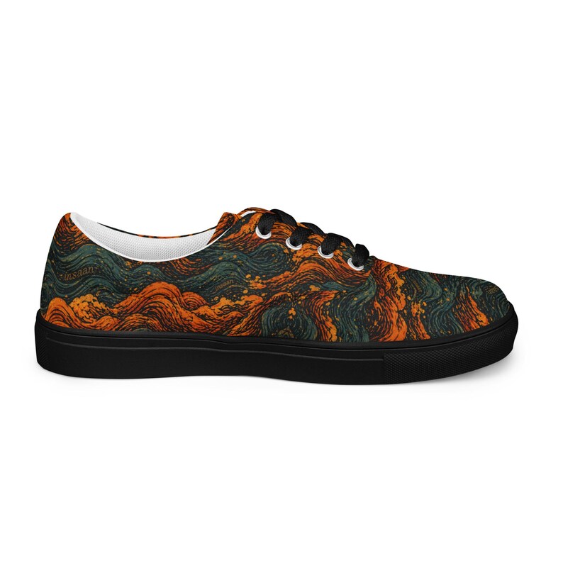 Men’s lace-up canvas shoes