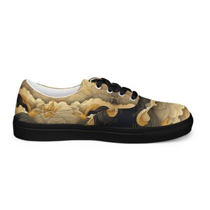 Men’s lace-up canvas shoes