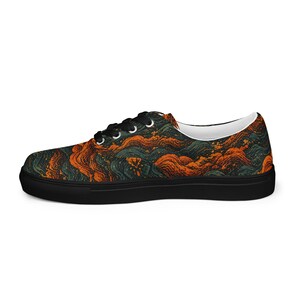 Men’s lace-up canvas shoes