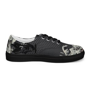 Dragon Canvas Sneakers Men Women | Art Print Low Top Shoes | Unisex Lace Up Trainers | Streetwear Gift | InsaanCadet image 13