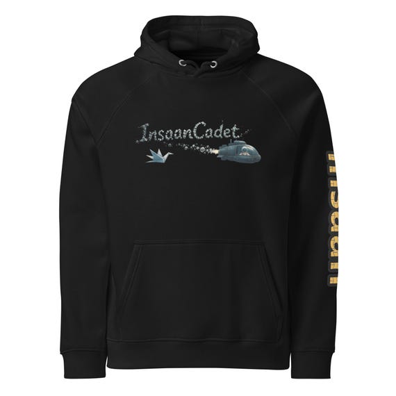 Unisex eco raglan hoodie