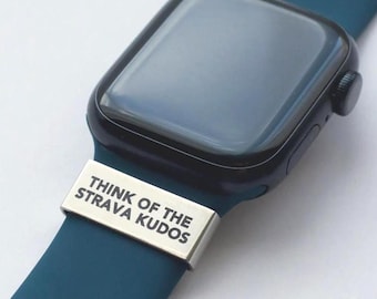 Think of the Strava Kudos | Watch Charm - Apple, Garmin and Whoop | Motivational Running Gift