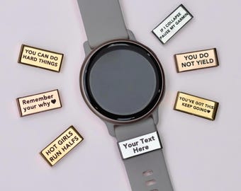 Ciondolo orologio personalizzato - Regalo per corridori
