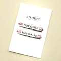 Hot Girls Run Halfs | Motivational Shoe Tags Runner Gift product logo
