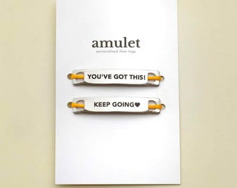 You&#39;ve Got This! Keep Going | Motivational Shoe Tags Runner Gift
