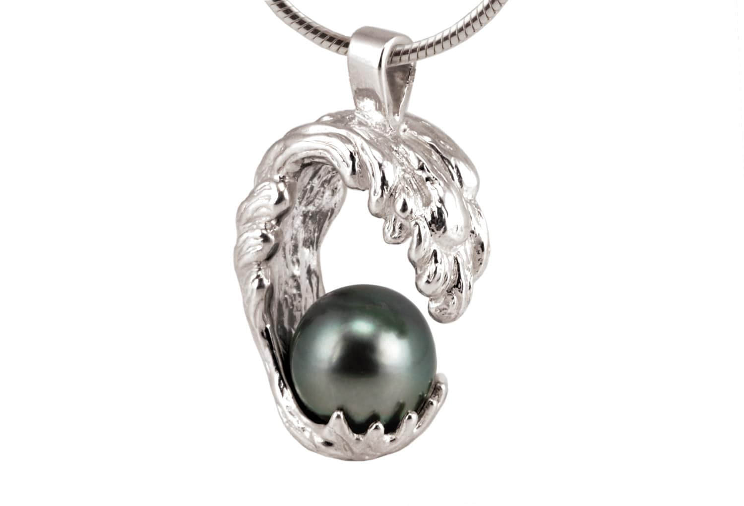 ネックレス・ペンダント JOHO year and month necklace black pearl Black Pearl Necklace, June Birthstone Jewelry, 3rd & 30th