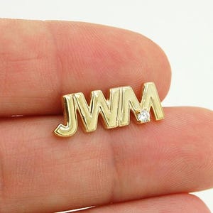Herren Krawattennadel Monogrammiert, Gedenkschmuck für Männer, Benutzerdefinierte Krawattennadel, Bräutigam Geschenk für Männer Ihn Hochzeitsgeschenk zum Jahrestag