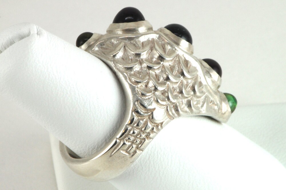 Chunky Silver Ring, Big Silver Ring, Heavy Silver Ring, Solid Silver ...