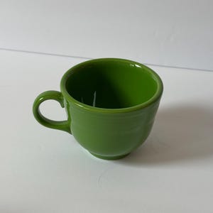 Vintage Fiesta Ware Green (Lemongrass): Cup & Saucer Set