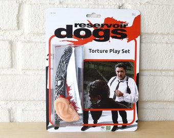 Reservoir Dogs severed ear torture play set action figure - handmade toy