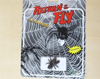Return of the Fly 1959 action figure - handmade toy