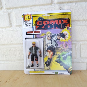 Comix Zone Sketch Turner Action Figure Handmade toy image 1