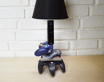 Nintendo History Evolution Sculpture Desk Lamp - Nintendo Art