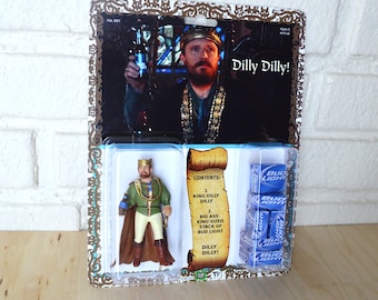 Bud Light King Dilly Dilly Action Figure - Handmade toy