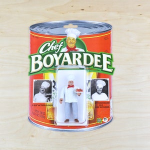 Chef Boyardee Action Figure - Handmade toy
