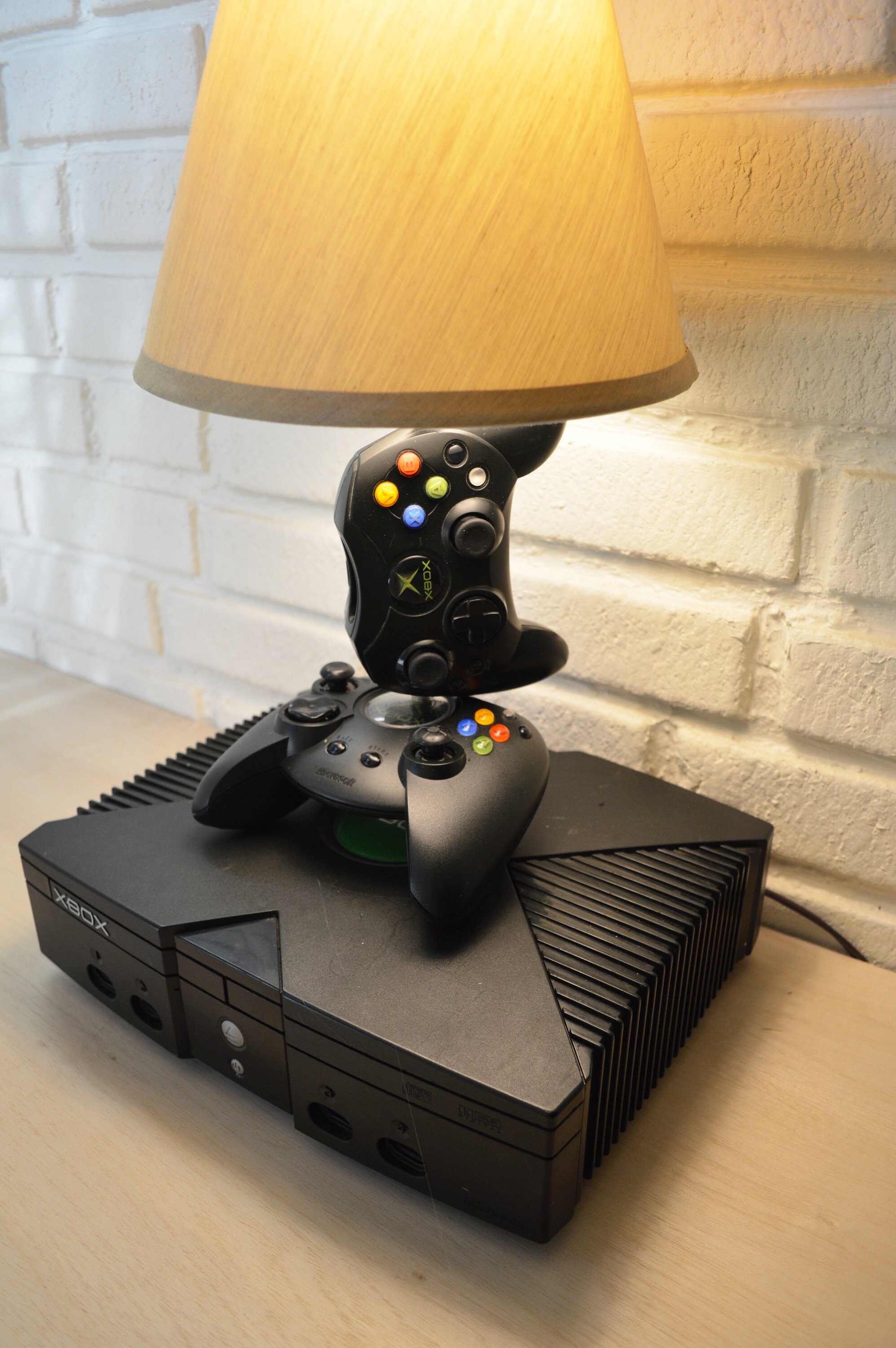 Original Xbox Desk Lámpara De Luz Escultura con pantalla Etsy